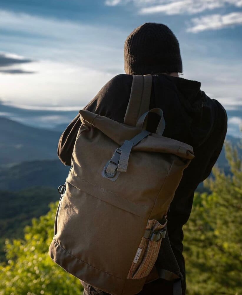 กระเป๋าเป้กันน้ำ พรีเมี่ยม FEELFREE BLUE RIDGE BACKPACK สี MOSS_4